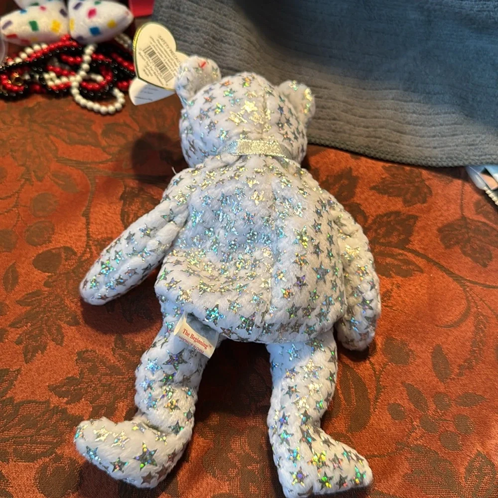 January 1st 2000 Ty Beanie Baby with Star Pattern - Picture 4 of 8
